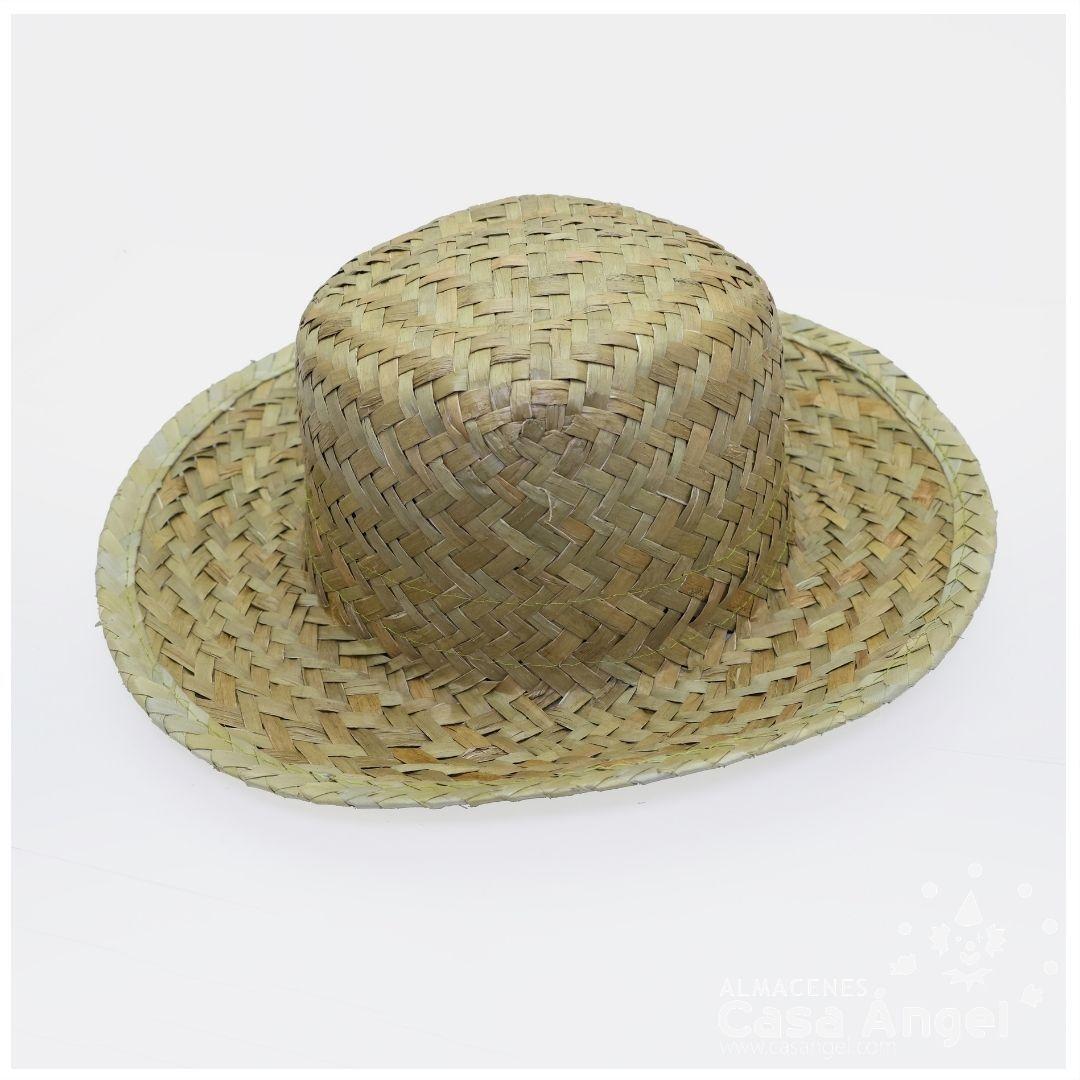 SOMBRERO DE PAJA TRENZADA NATURAL ALA ANCHA
