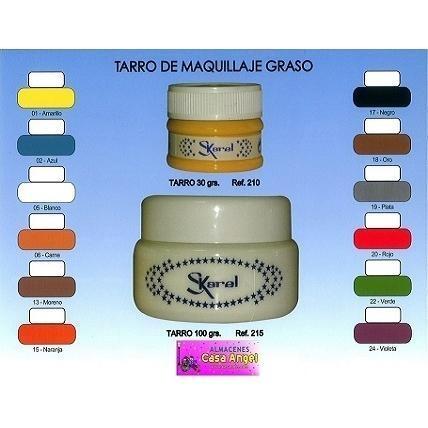 TARRO MAQUILLAJE GRASO 100g