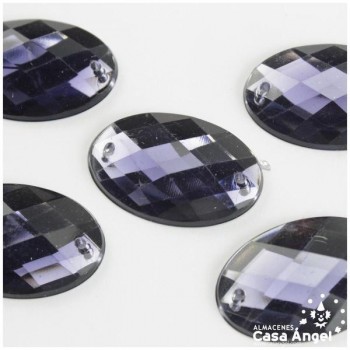 PIEDRAS ACRÍLICAS OVALADAS 30x20mm BOLSA 10uds