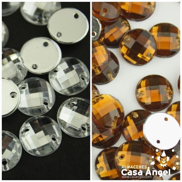 PIEDRAS REDONDAS ACRÍLICO 10mm BOLSA 50uds