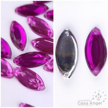 PIEDRAS ACRÍLICAS MARQUESAS 16x7mm BOLSA 50uds