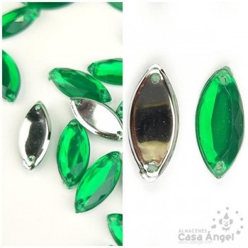 PIEDRAS ACRÍLICAS MARQUESAS 16x7mm BOLSA 50uds