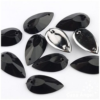 PIEDRA ACRÍLICA LÁGRIMA 20mm BOLSA 10uds