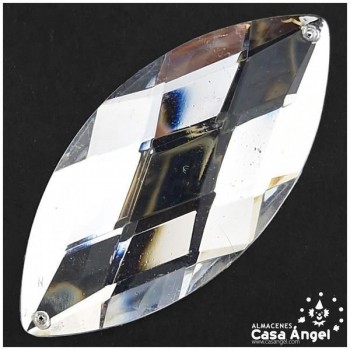 PIEDRA ACRÍLICA MARQUESA 62mm BOLSA 2uds
