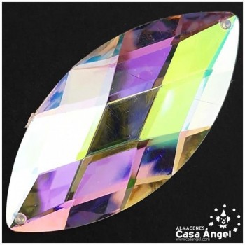 PIEDRA ACRÍLICA MARQUESA 62mm BOLSA 2uds