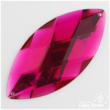 PIEDRA ACRÍLICA MARQUESA 62mm BOLSA 2uds