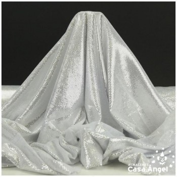 MARTELÉ PLATEADO CON MICROTOPO DE FOIL SERIE MIZU 150cm