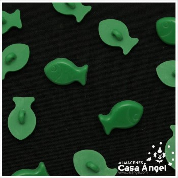 BOTÓN INFANTIL PEZ COLORES 17mm BOSLA 5uds