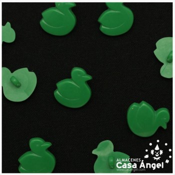 BOTÓN INFANTIL PATO COLORES 16mm BOSLA 5uds