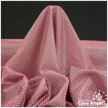 PUNTO LAMÉ ROSA SATINADO SERIE GURIDDO 150cm
