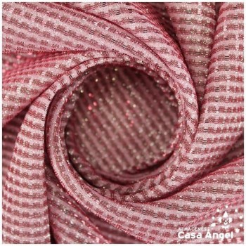 PUNTO LAMÉ ROSA SATINADO SERIE GURIDDO 150cm