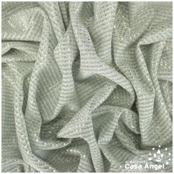 PUNTO LAMÉ PLATEADO SATINADO SERIE GURIDDO 150cm