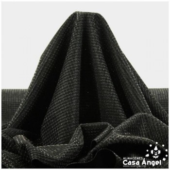 PUNTO LAMÉ NEGRO SATINADO SERIE GURIDDO 150cm