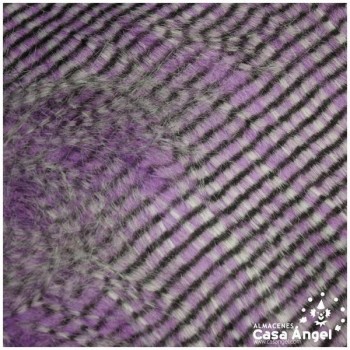 TELA DE PELO SINTÉTICO MORADO SERIE YAK 150cm