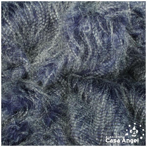 TELA DE PELO SINTÉTICO AZUL SERIE YAK 150cm