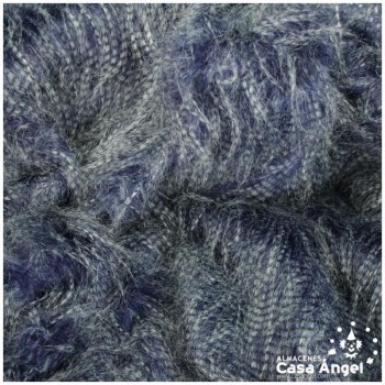 TELA DE PELO SINTÉTICO AZUL SERIE YAK 150cm