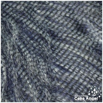 TELA DE PELO SINTÉTICO AZUL SERIE YAK 150cm
