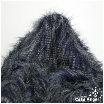 TELA DE PELO SINTÉTICO AZUL SERIE YAK 150cm