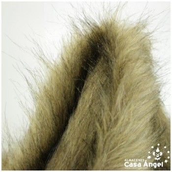 TELA DE PELO PARDO SINTÉTICO SERIE CRIN WOLF 150cm