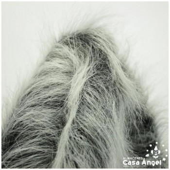 PELO GRIS CENIZA LISO SERIE BEAR 150cm