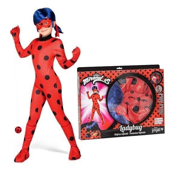 DISFRAZ LADYBUG MIRACULOUS INFANTIL