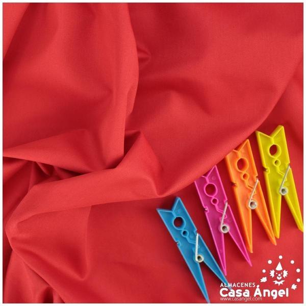 TELA GABARDINA ROJA NO IMPERMEABLE 150cn