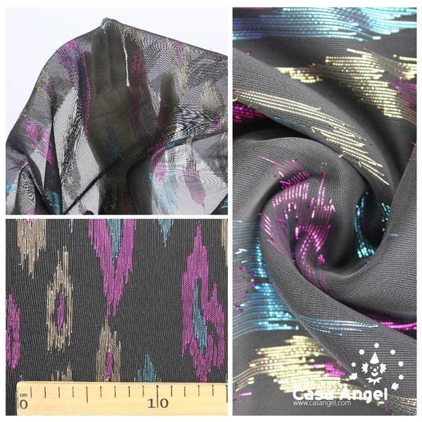 ORGANZA METÁLICA SERIE ISLÚREX VIII 112cm