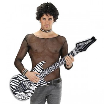 GUITARRA INFLABLE ZEBRA ROCK STYLE 105cm