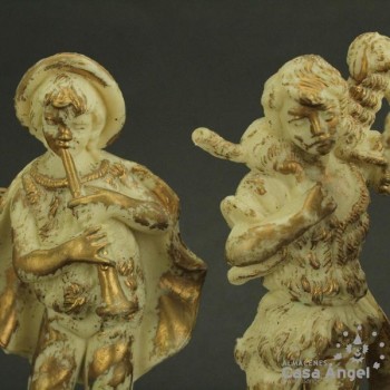 FIGURAS PLÁSTICO VINTAGE SET DE 6