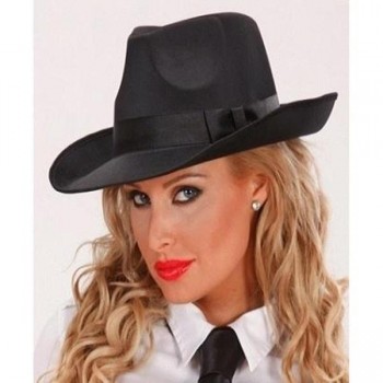 SOMBRERO GÁNSTER TELA DE RASO