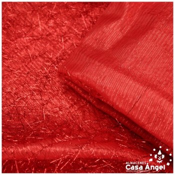 TELA DE PELO ROJO DE RAFIA SERIE URAGUIRI 150cm