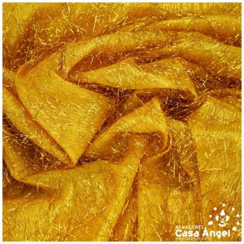 TELA DE PELO DORADO DE RAFIA SERIE URAGUIRI 150cm