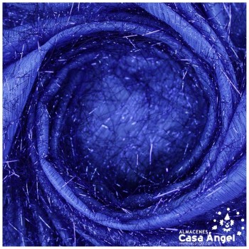 TELA DE PELO AZUL DE RAFIA SERIE URAGUIRI 150cm