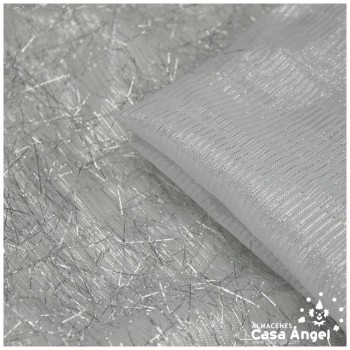 TELA DE PELO PLATEADO DE RAFIA SERIE URAGUIRI 150cm