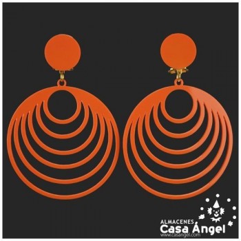 PENDIENTES ACETATO MÚLTIPLES AROS ADULTO