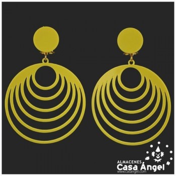 PENDIENTES ACETATO MÚLTIPLES AROS ADULTO
