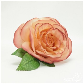 ROSA ARTIFICIAL SERIE PATIO DEGRADÉ 13cm