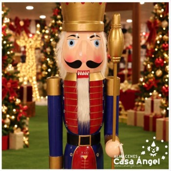 SOLDADO CASCANUECES DECORATIVO DE NAVIDAD 180 cm