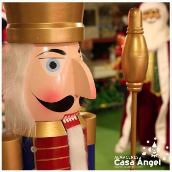 SOLDADO CASCANUECES DECORATIVO DE NAVIDAD 180 cm