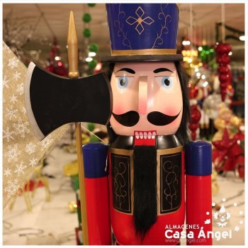 SOLDADO CASCANUECES DECORATIVO DE NAVIDAD 180 cm