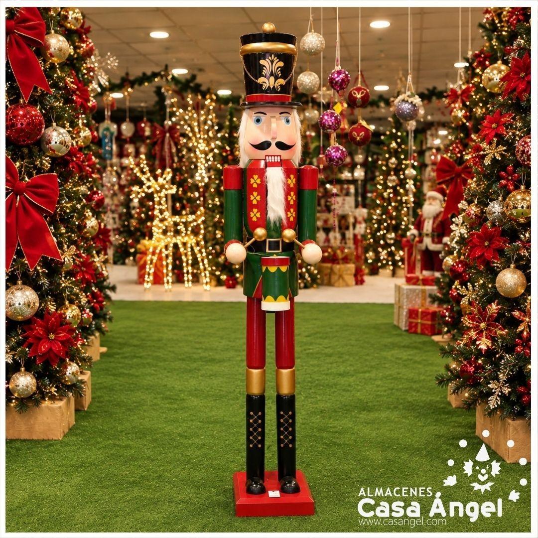 SOLDADO CASCANUECES DECORATIVO DE NAVIDAD 180 cm