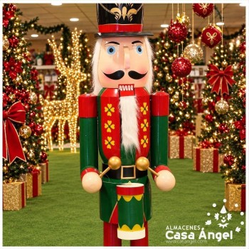 SOLDADO CASCANUECES DECORATIVO DE NAVIDAD 180 cm