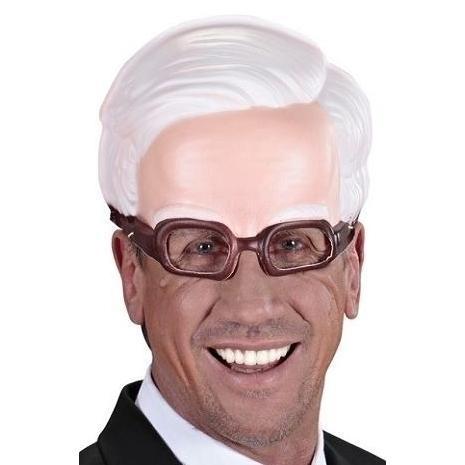 PELUCA Y GAFAS BLANCA