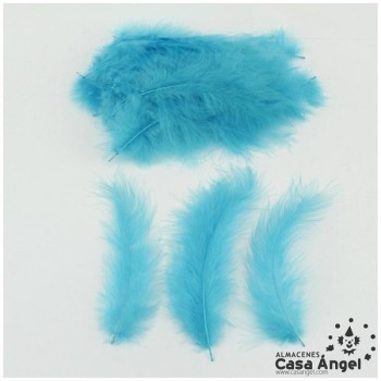 BOLSA DE PLUMAS MARABÚ MEDIA 15cm