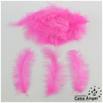 BOLSA DE PLUMAS MARABÚ MEDIA 15cm