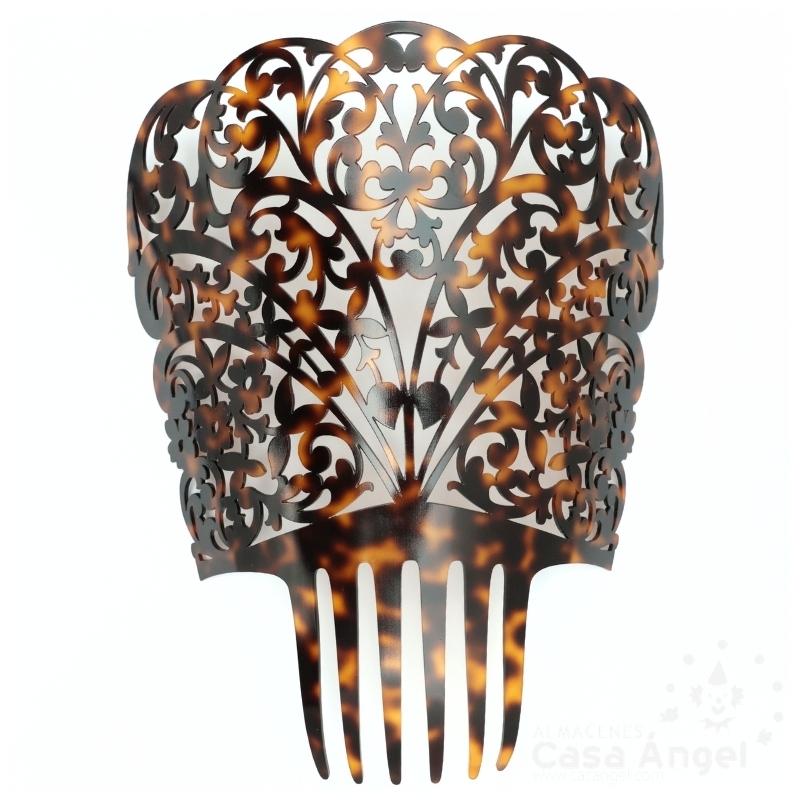PEINETA FLAMENCA CAREY CONCHA 22,5X19cm