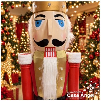 SOLDADO CASCANUECES CON TAMBOR DE NAVIDAD 180 cm
