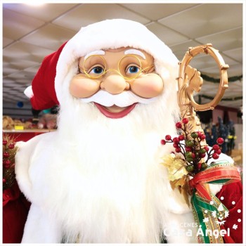 SANTA CLAUS DECORATIVO DE NAVIDAD 180cm