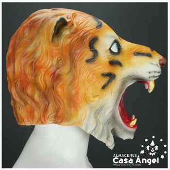 CARETA TIGRE DE LÁTEX DISFRACES