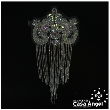 APLICACIÓN DE FLECOS LARGOS EN ORO BOREAL Y PLATA BOREAL 30X15cm